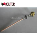 elbow electric furnace temperature sensor thermocouple ceramic sheaths thermocouple for chemical cable manufacturers with flange